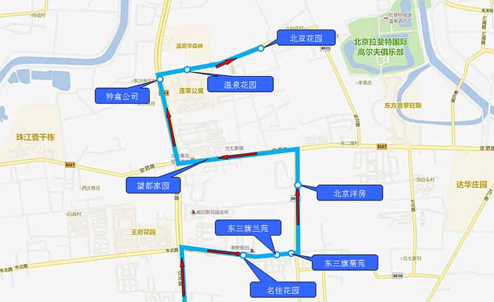 【三元桥~北七家】 - 商务班车 - 线路报名 - 北京-让图片